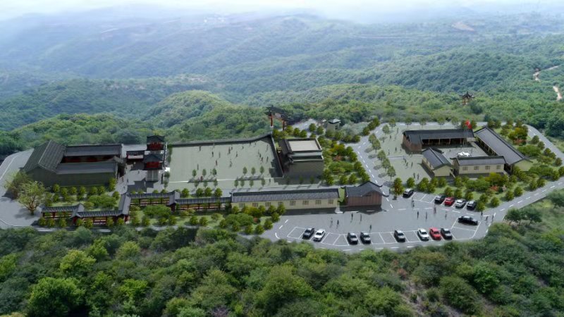 念奴娇 记交口县温泉乡锦泉山石佛寺修复开发