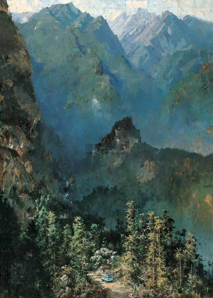 中国军旅画家何孔德