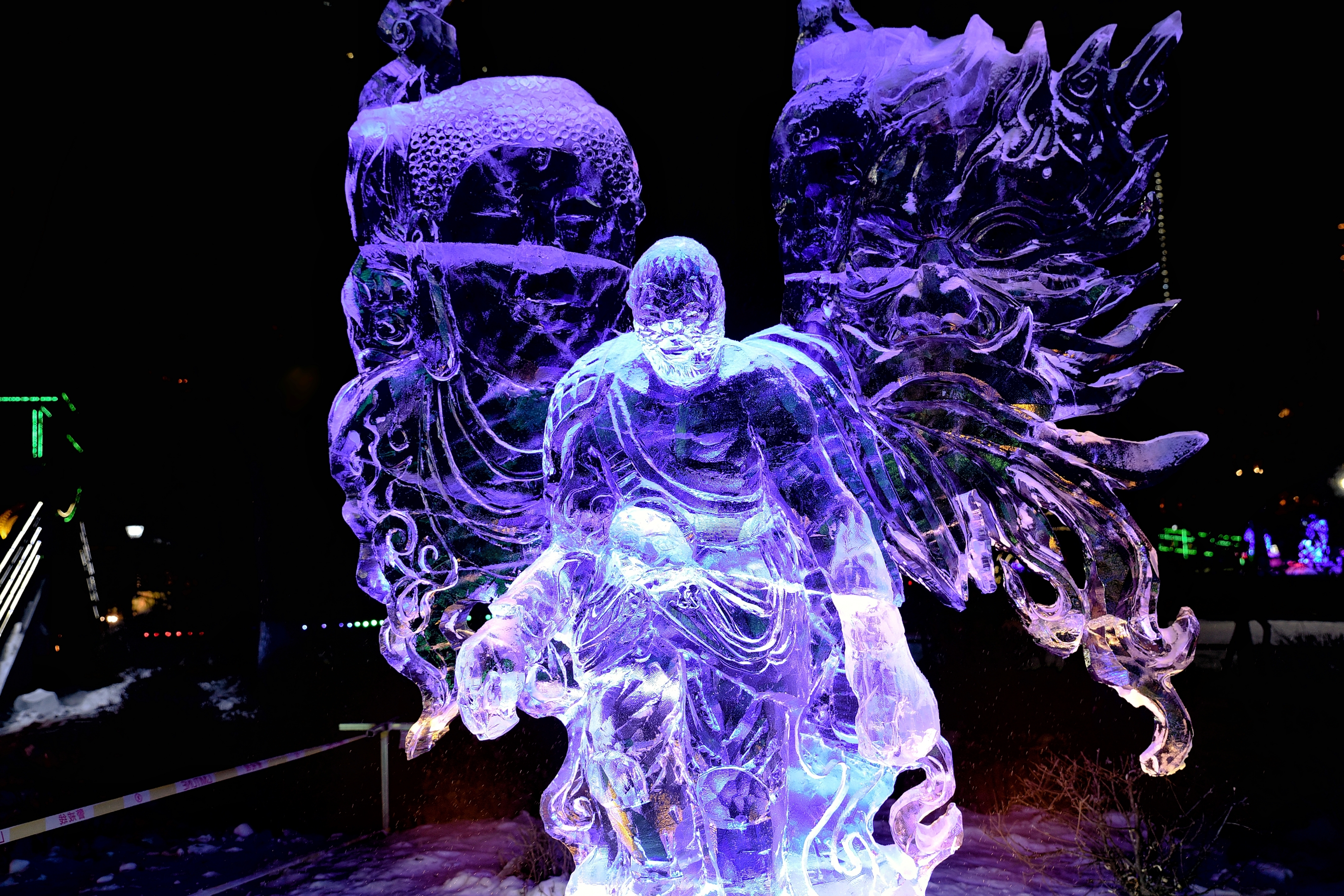 哈尔滨冰灯艺术博览会图片