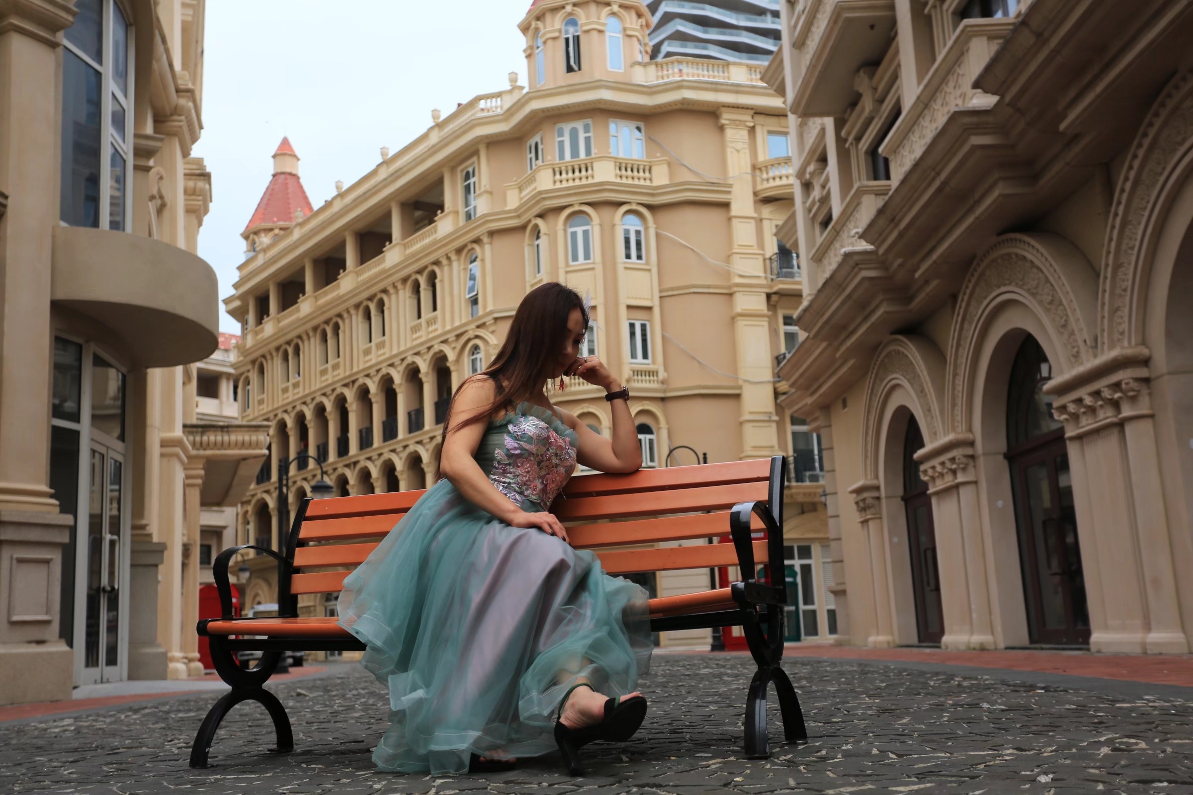 《挥着翅膀的女孩》海南三亚湾摄影基地人像摄影