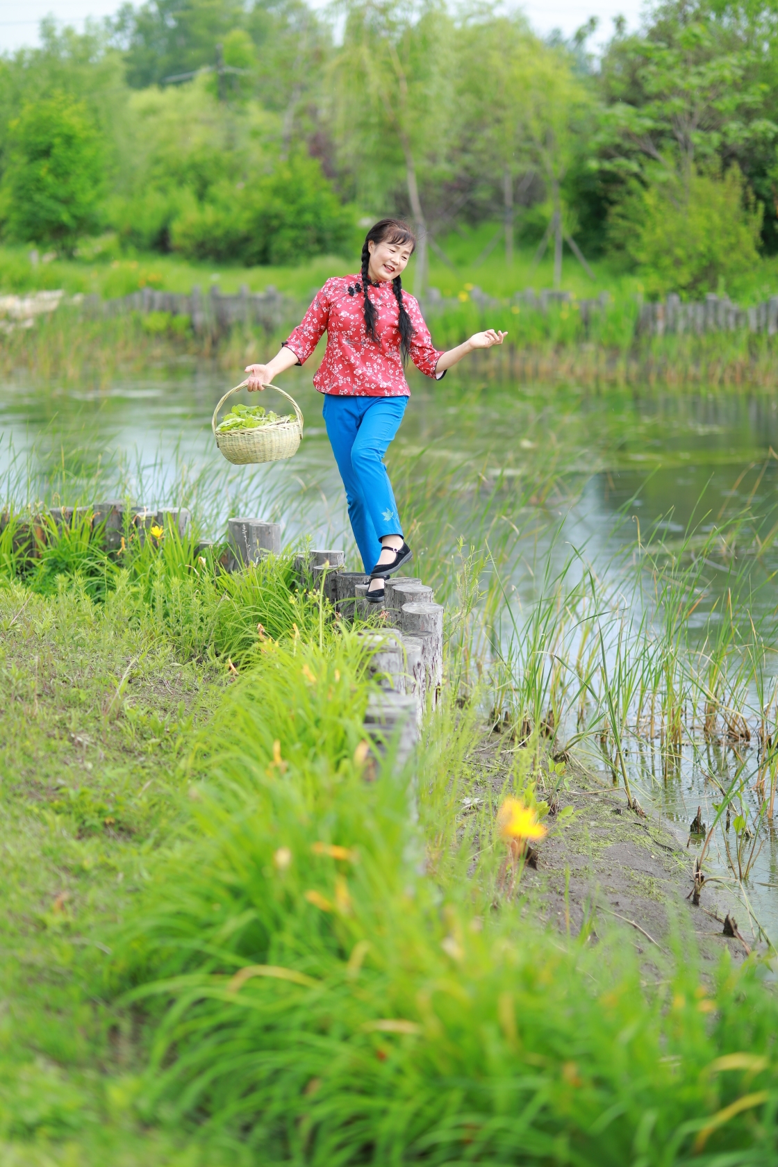 (原片外景人像摄影)山妹子