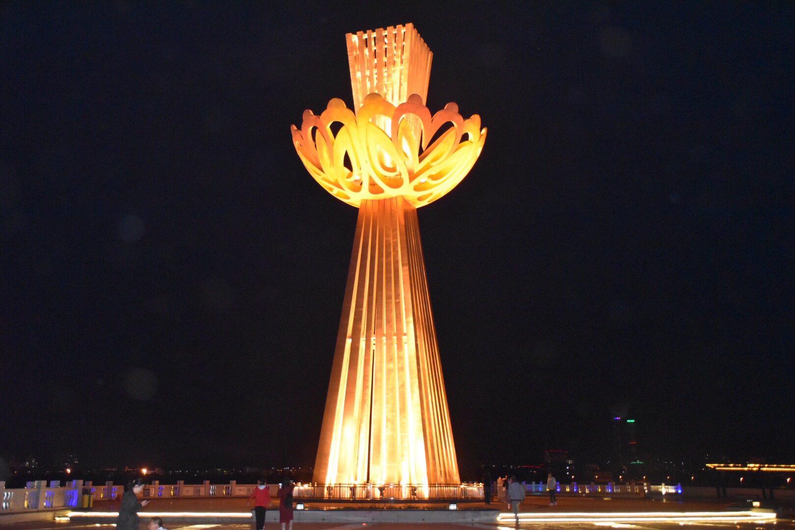 牡丹江美丽的夜景