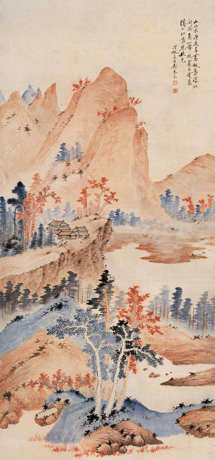 看看这位山水画大师的画作才叫赏心悦目