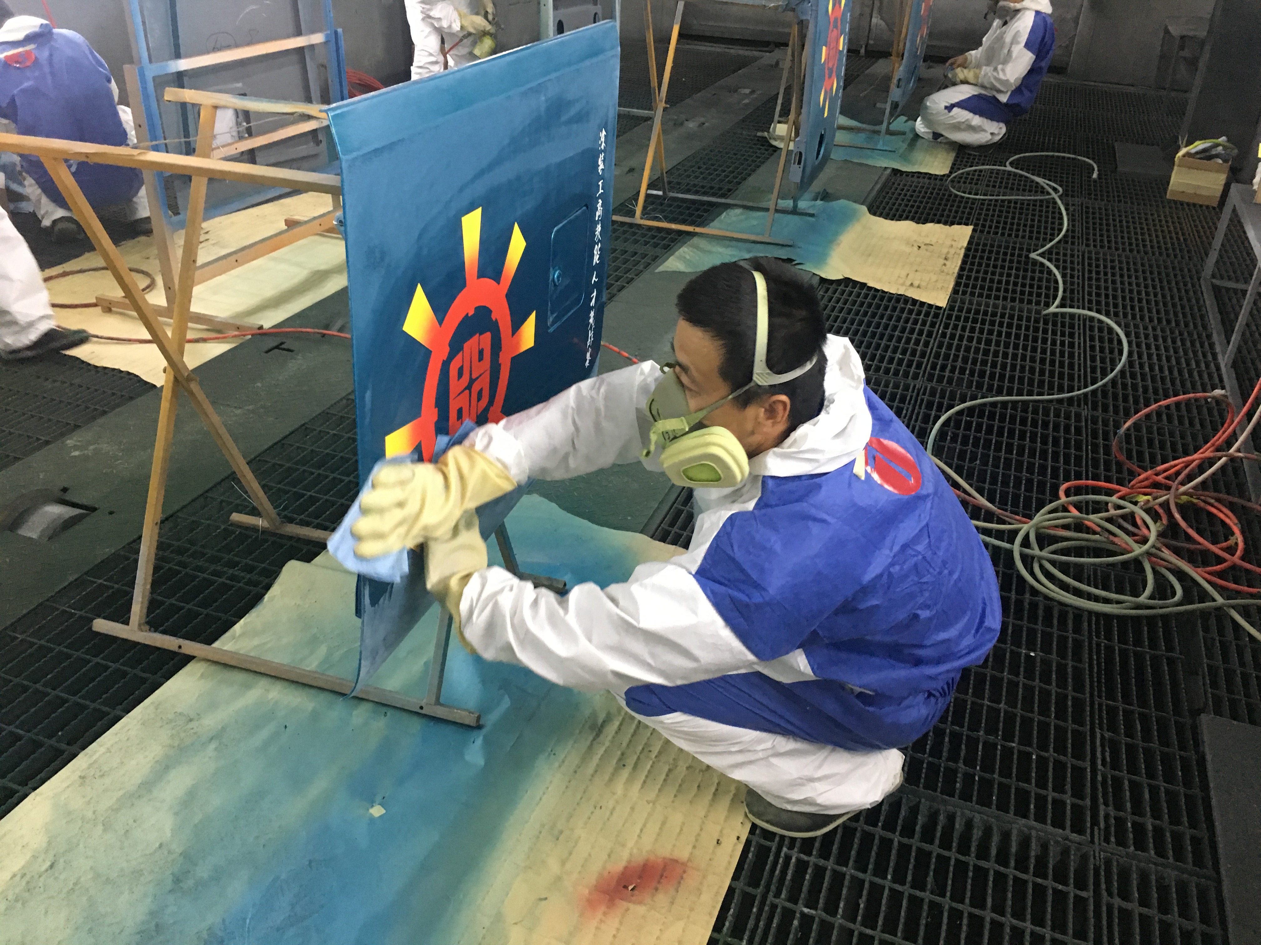 中通客车涂装工高技能人才及青年技能人才挑战赛掠影