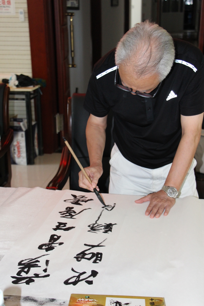 民进北京市委,民进平谷总支赴镇罗营镇开展书画艺术下乡活动