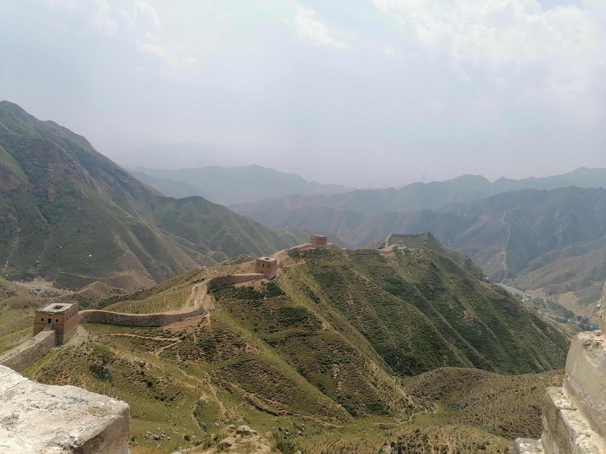 去繁峙韩庄平型关看长城