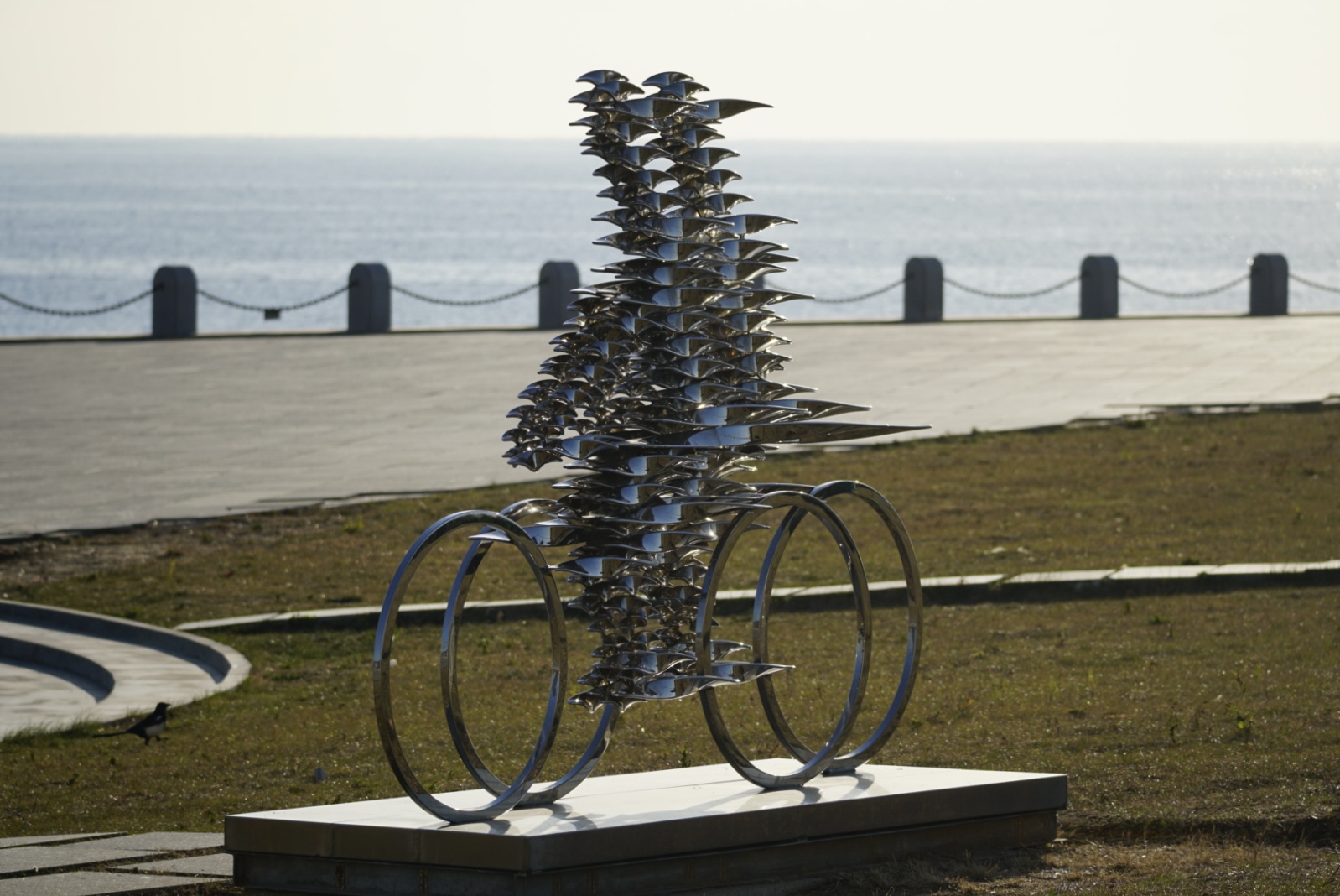 大连海边有个海洋文化主题雕塑公园