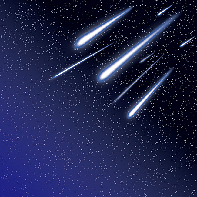 原创律诗《流星》