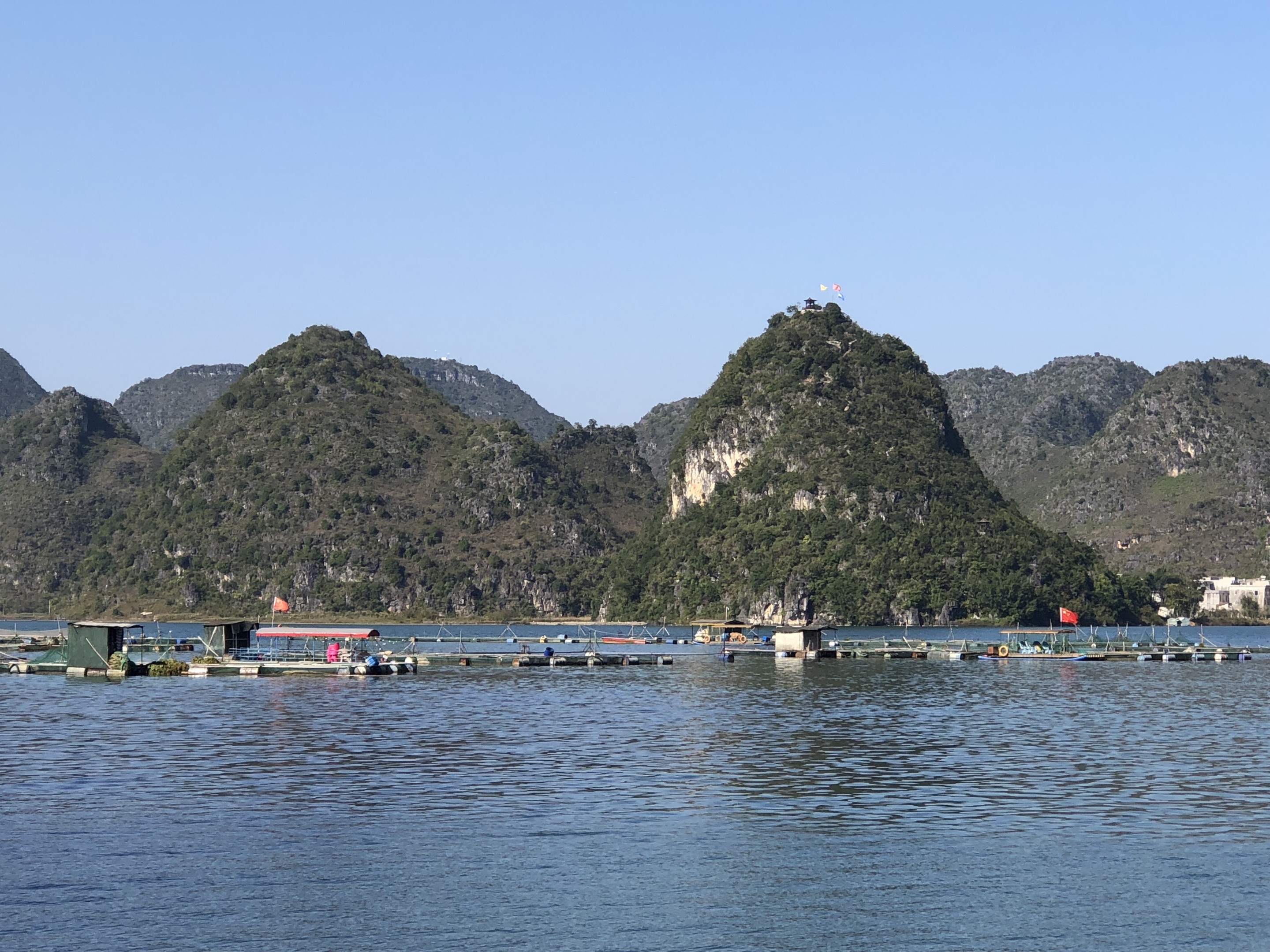 广西中越边境自驾游14靖西渠洋湖景区