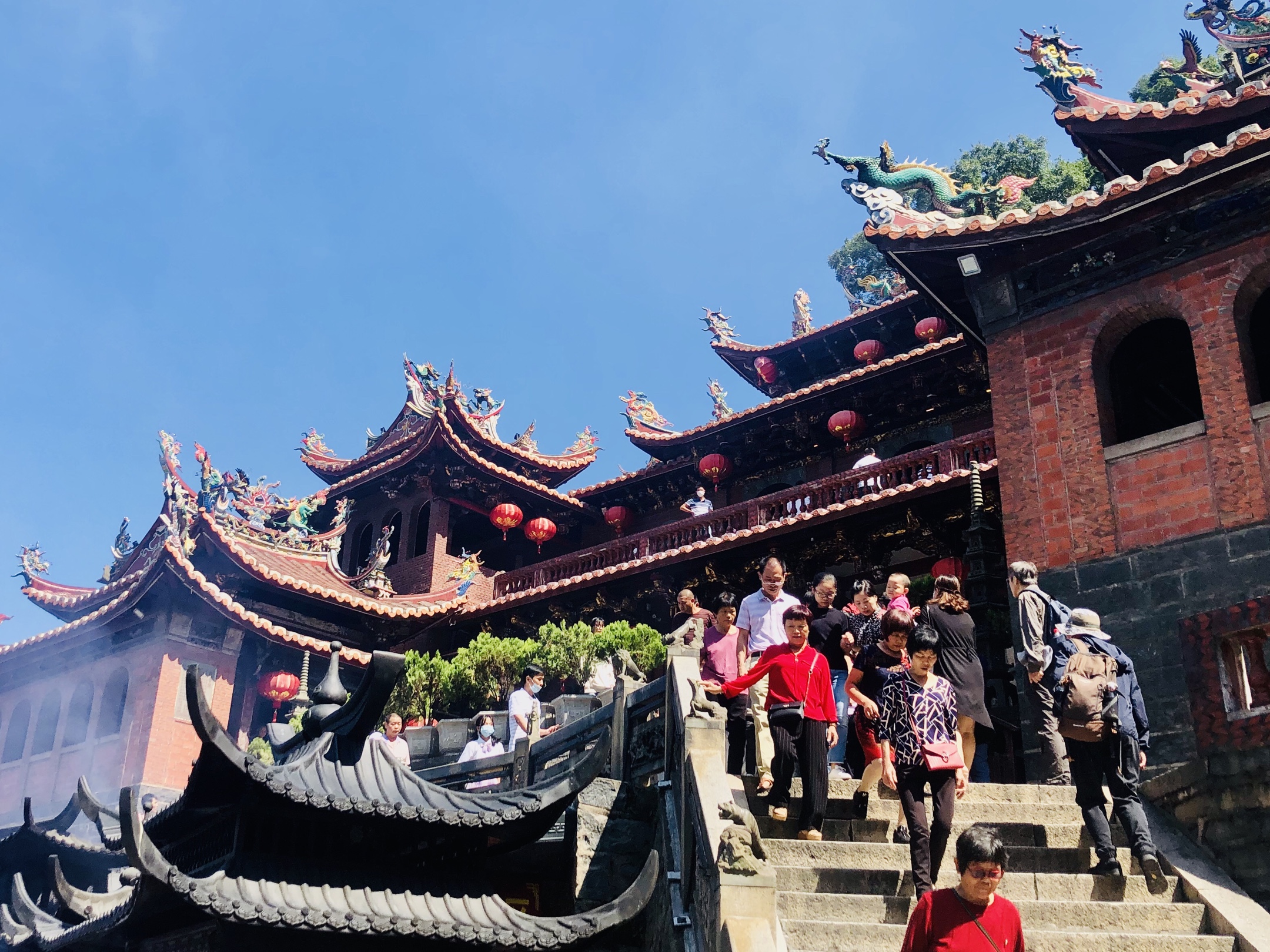 20年10月3日出游记安溪清水岩晋江五庙市