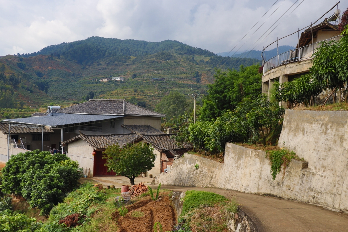 山里人家一一攀枝花市仁和乡中坝乡中坝村