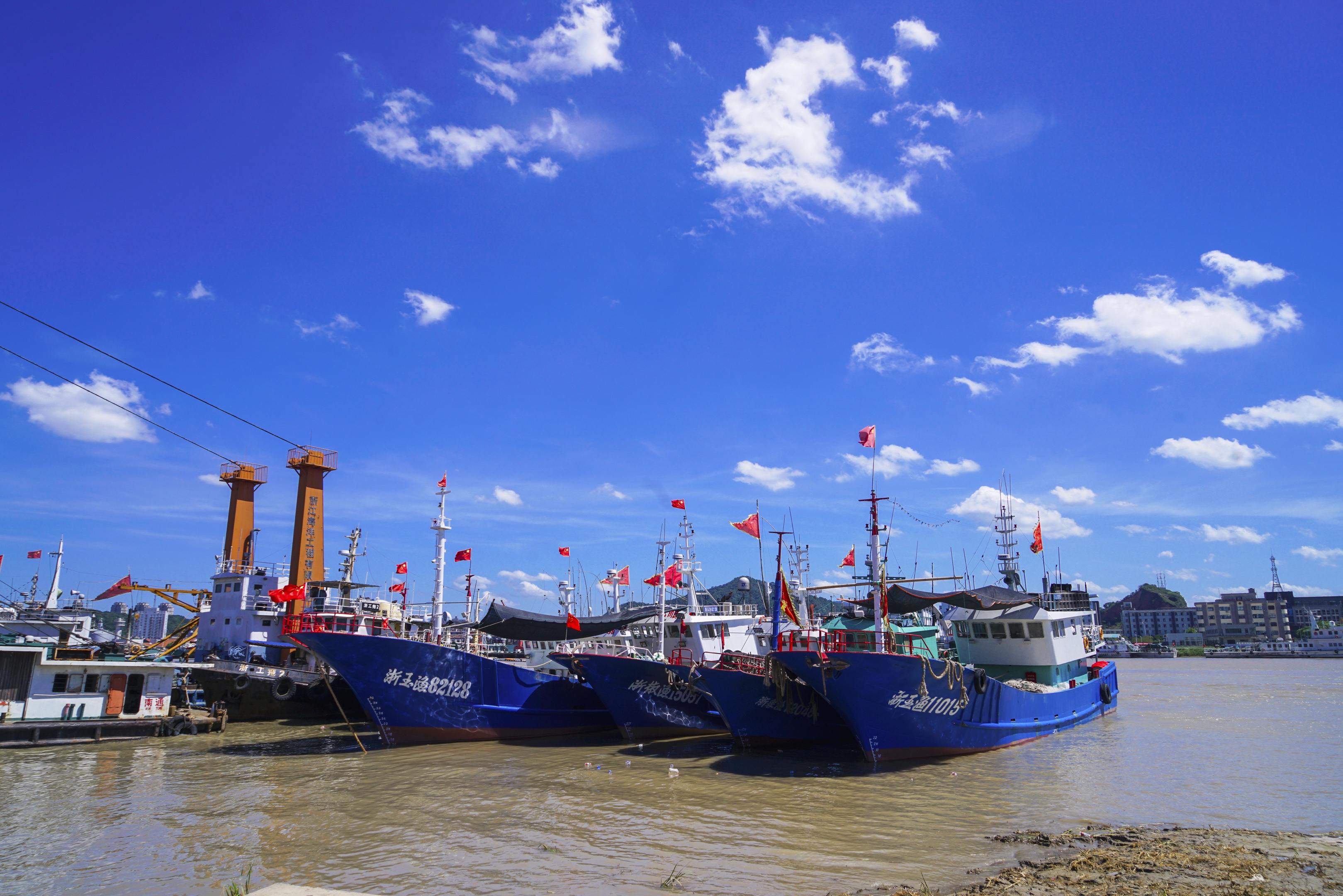 甬江入海口拾景