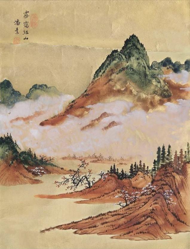 民国才女潘素的山水画作幅幅精彩令人赏心悦目