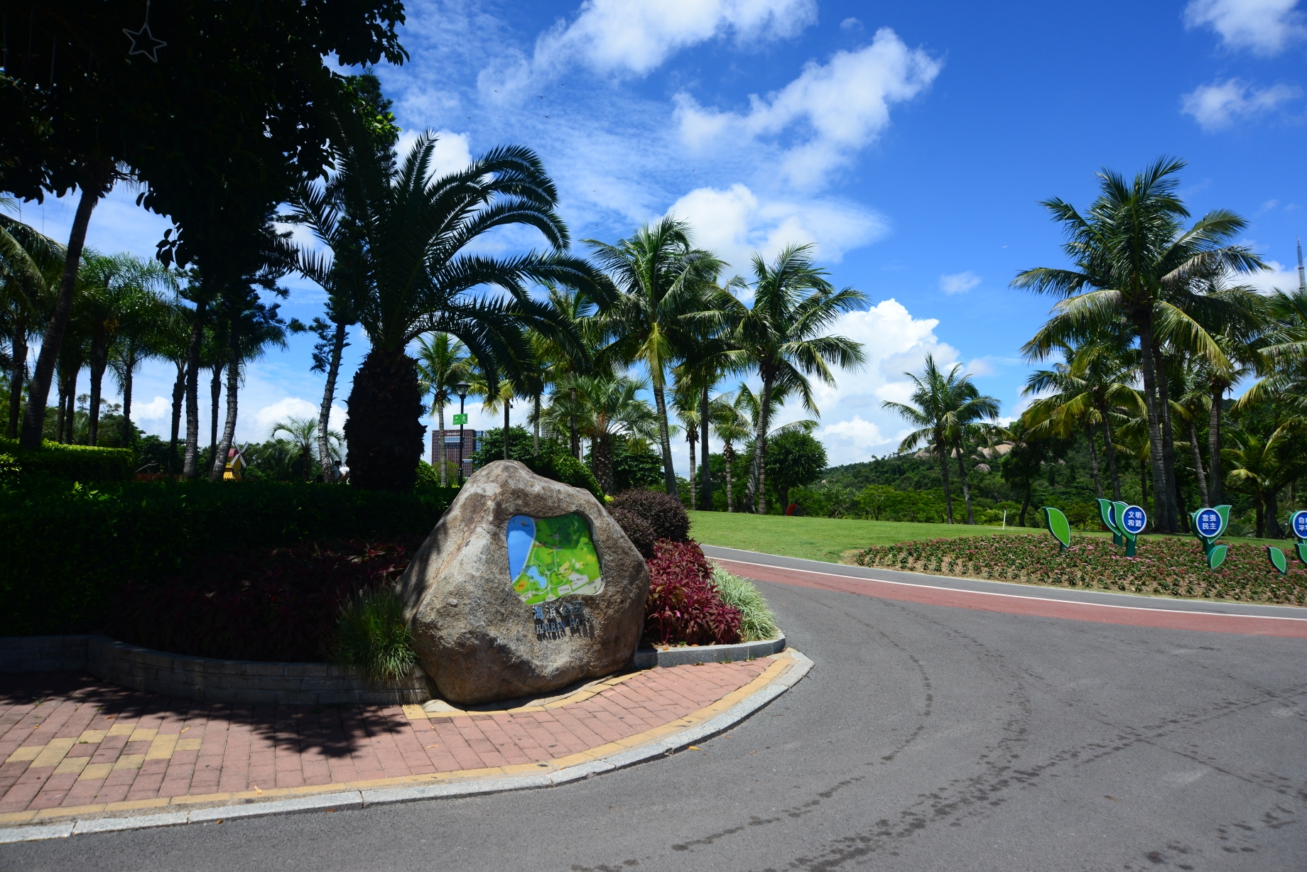 随拍珠海情侣路街景