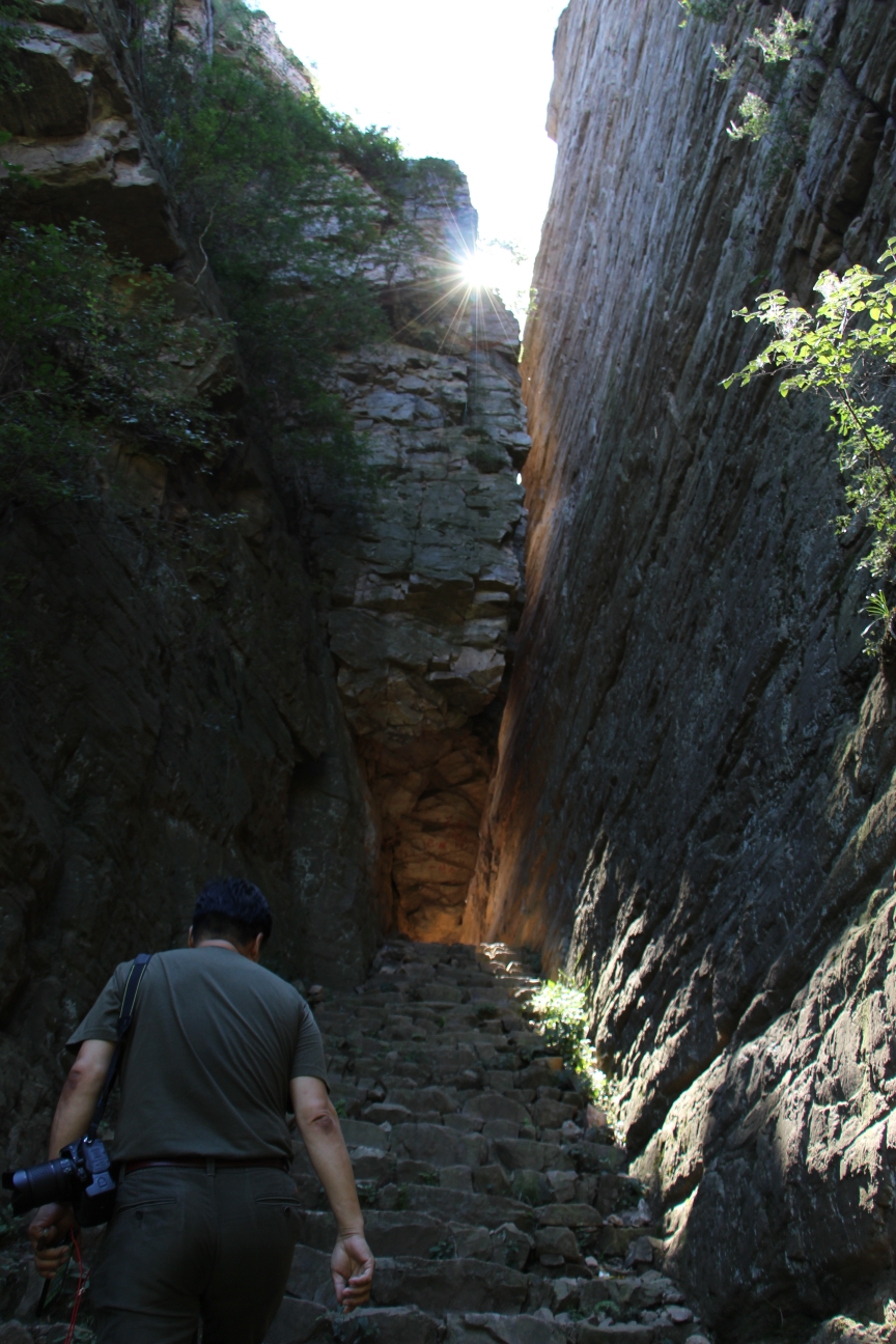 玻璃台一线天采风.
