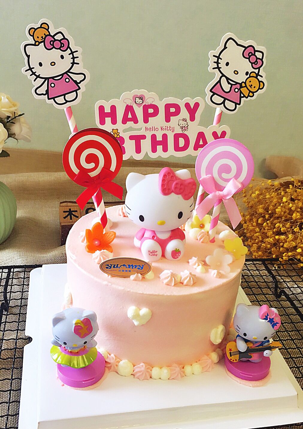 女宝款生日蛋糕