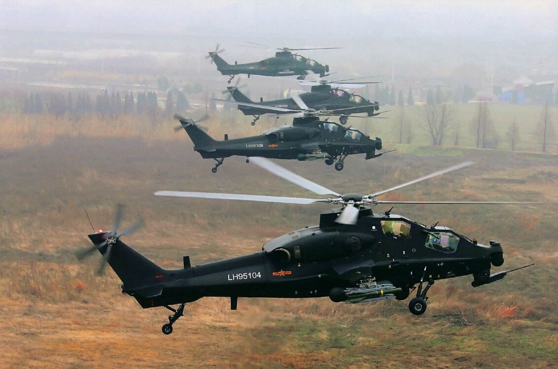 武直10武装直升机