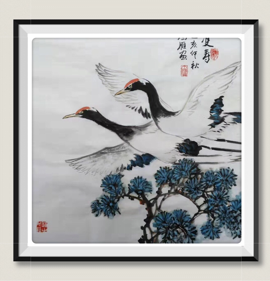 画家 丁鸿雁先生