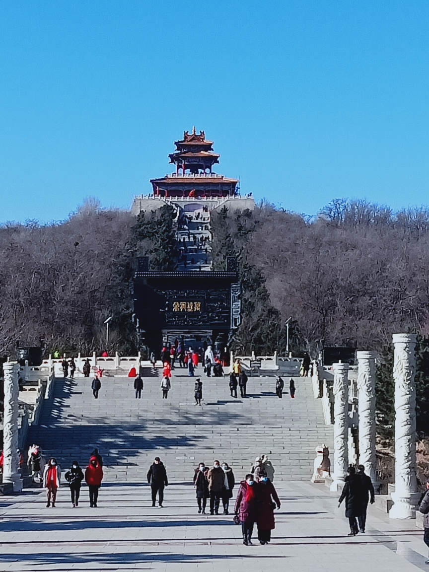 元旦佳节登高望远,登辽化龙鼎山记实~2021.01.01