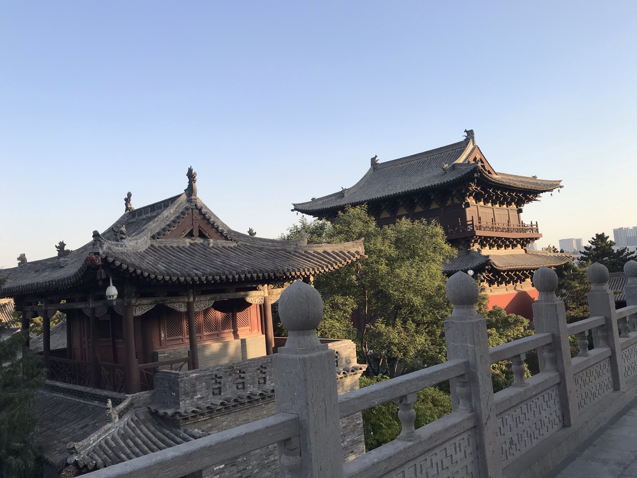 大同古城北魏风,遍布古迹遗名胜.