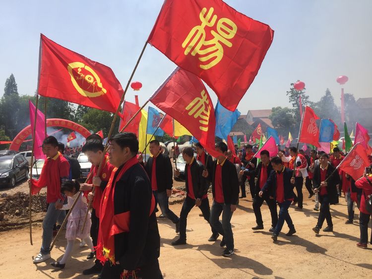 湖北省杨氏宗亲会祭祖报道