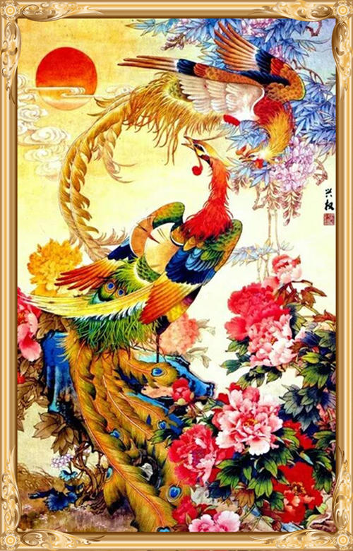 丹凤朝阳图片来源网络