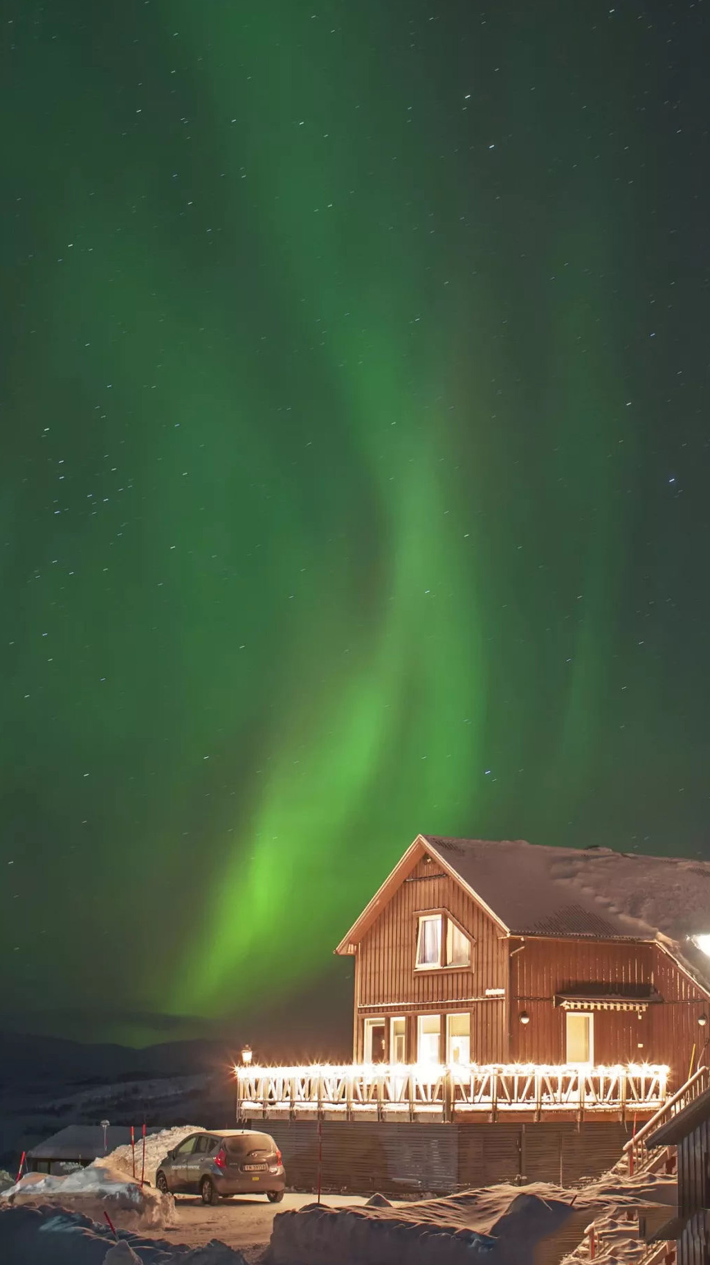 瑞典极光小镇 】