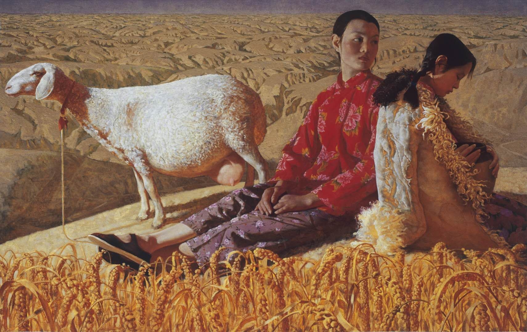 中国著名油画家王沂光作品欣赏