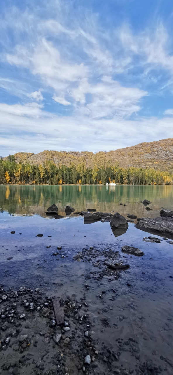 地區布爾津縣北部,湖水來自奎屯,友誼峰等山的冰川融水和當地降水