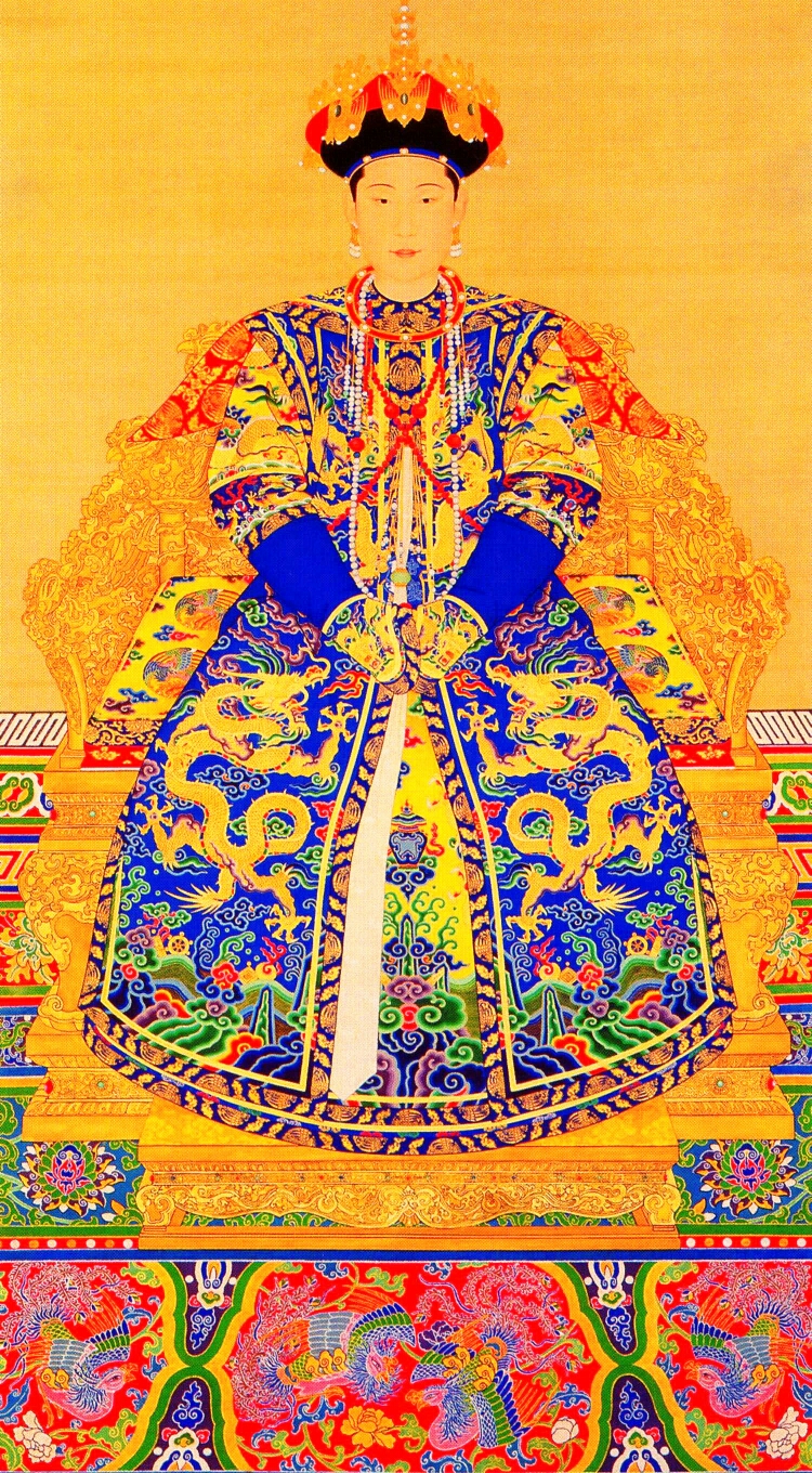 清代历朝皇后画像    二零一九年正月初五制作 特别声明:本