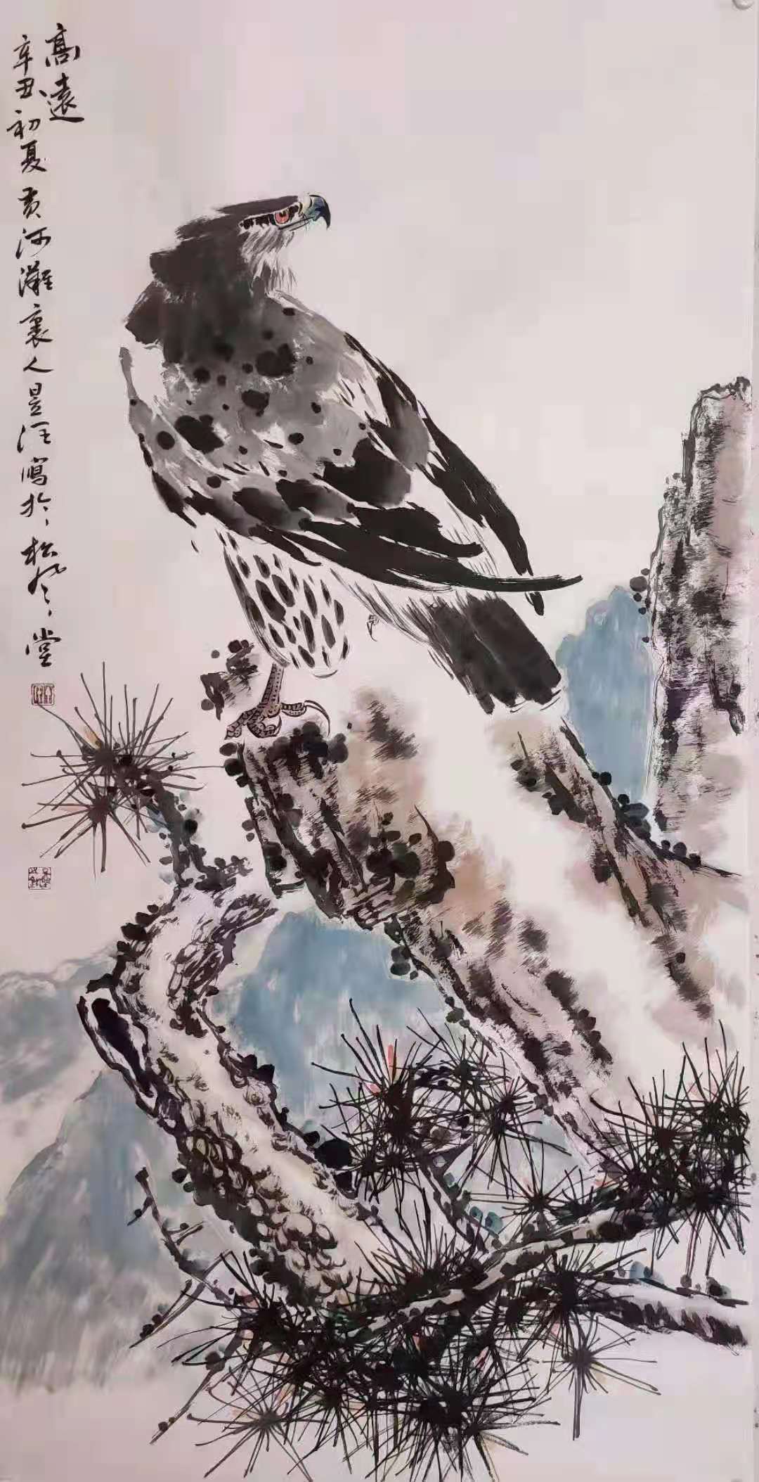 为师,刻苦砚习书法,尤擅行草,喜篆刻对秦汉时期印章深有研究,国画受大