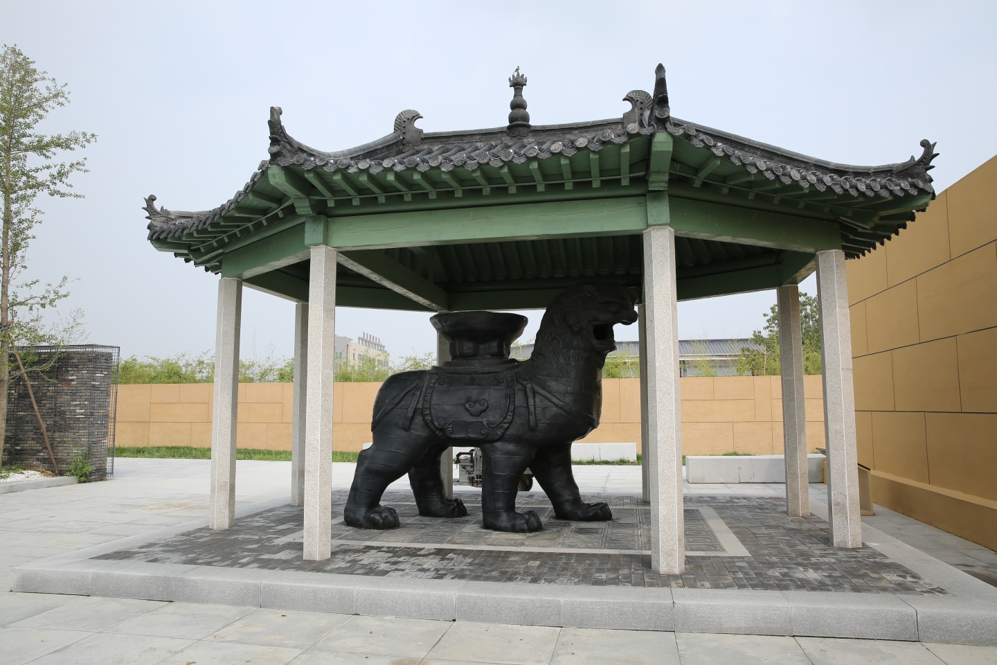 沧州铁狮子旧城遗址公园