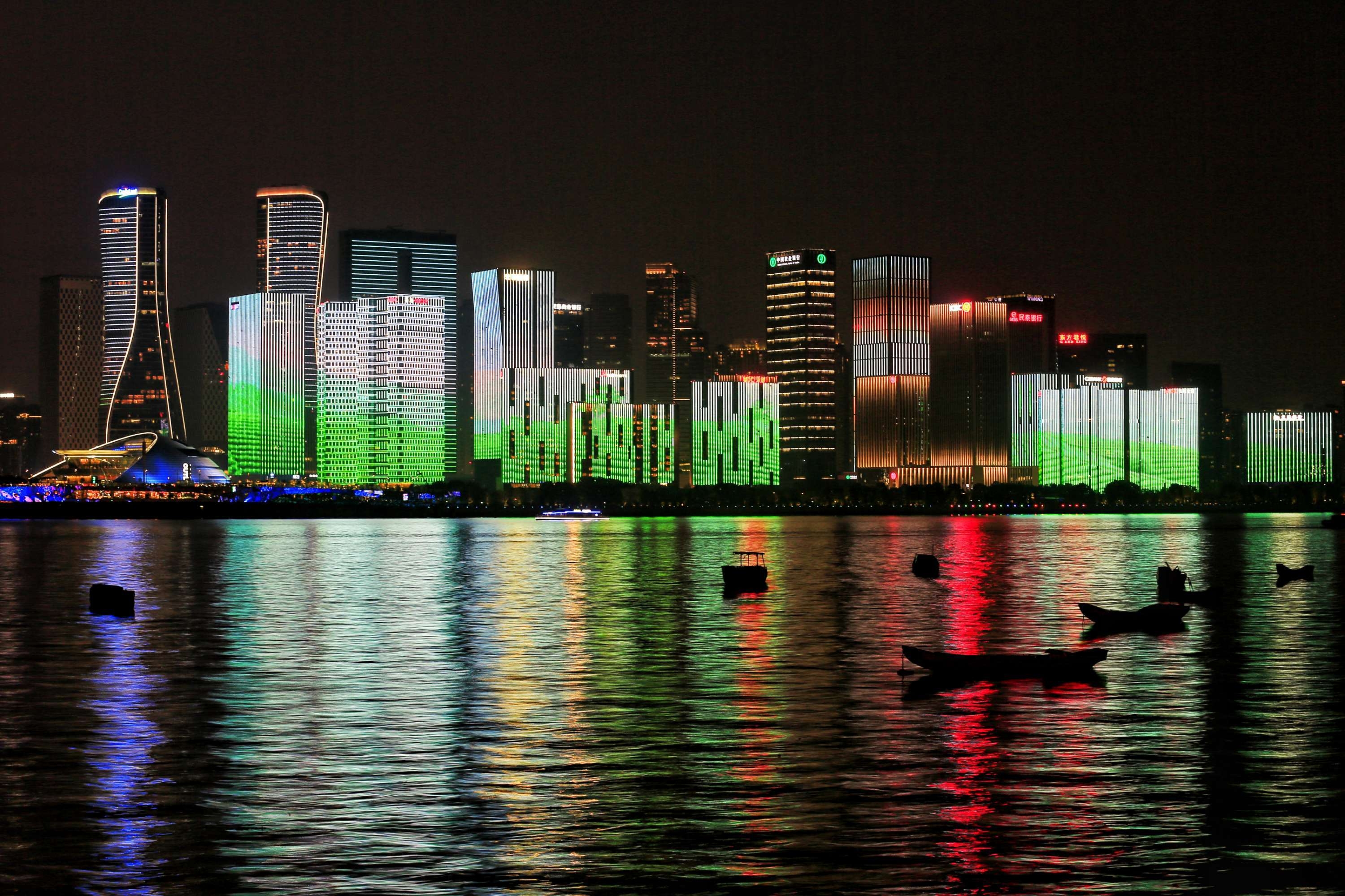 錢江新城夜景