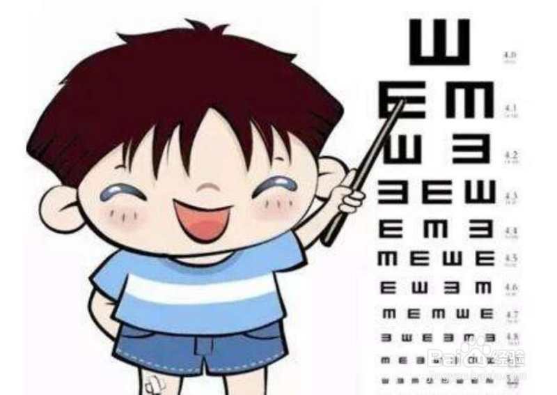 1,给孩子定期检查视力