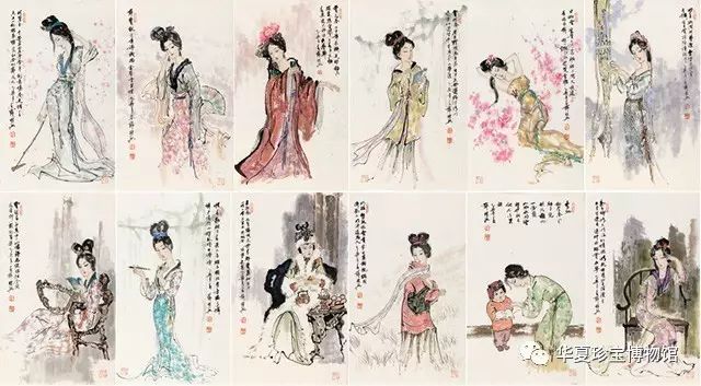 新仕女画派宗师薛林兴笔下的金陵十二钗