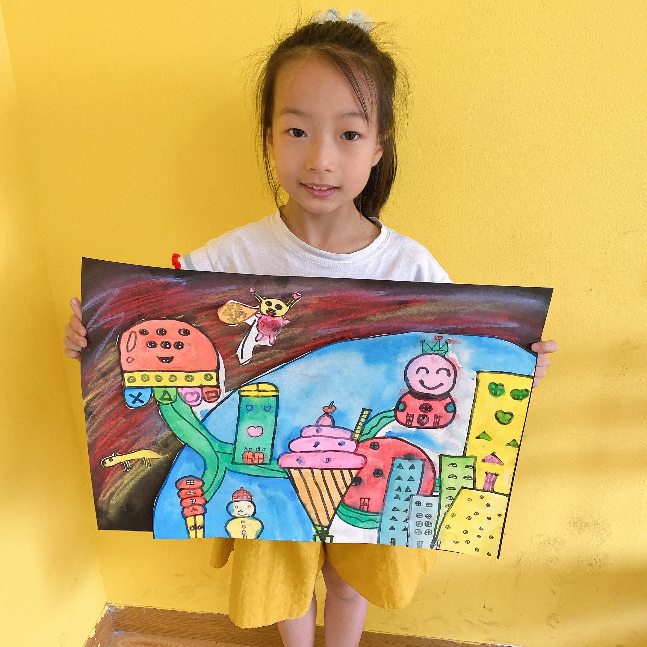 易乐文翰——孩子们充实而快乐的暑假绘画班