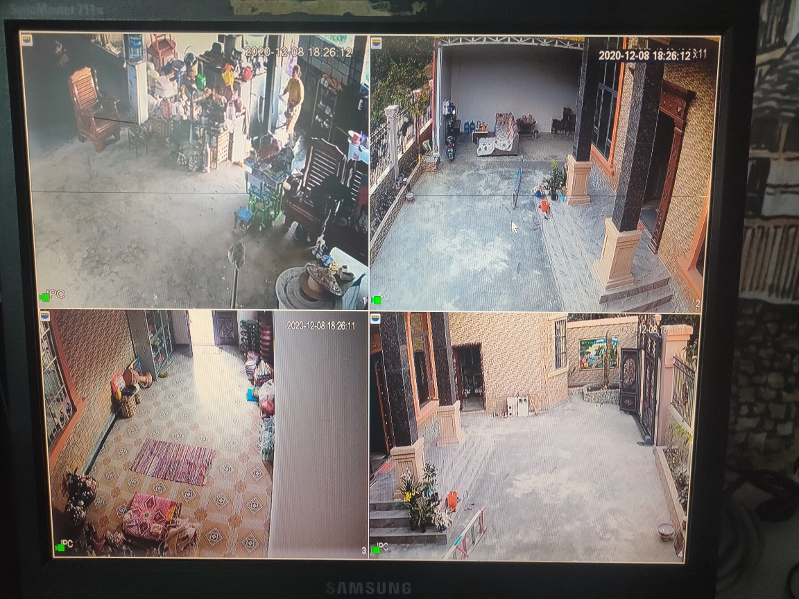 别墅庭院 全方位监控