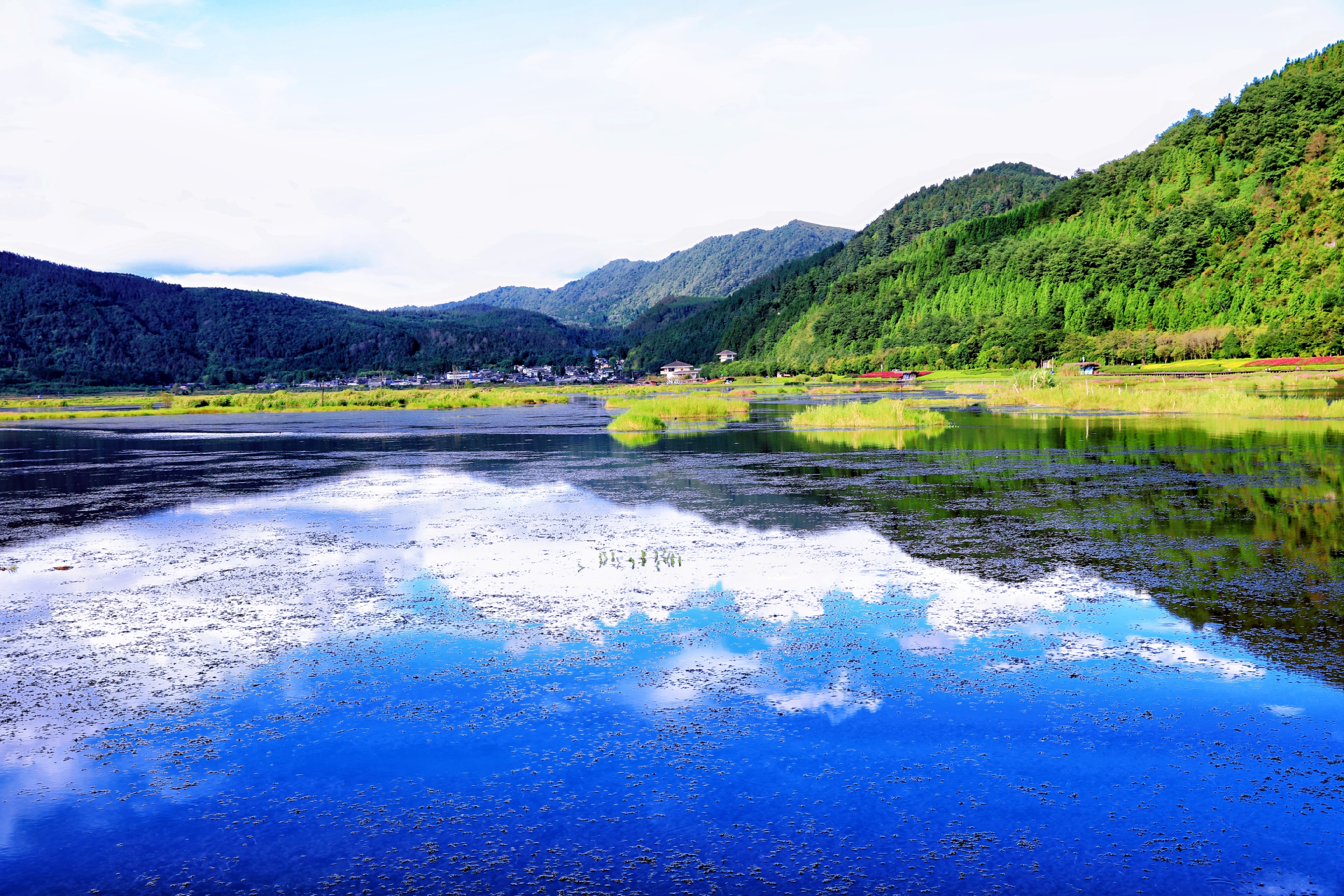 云南腾冲湿地风光