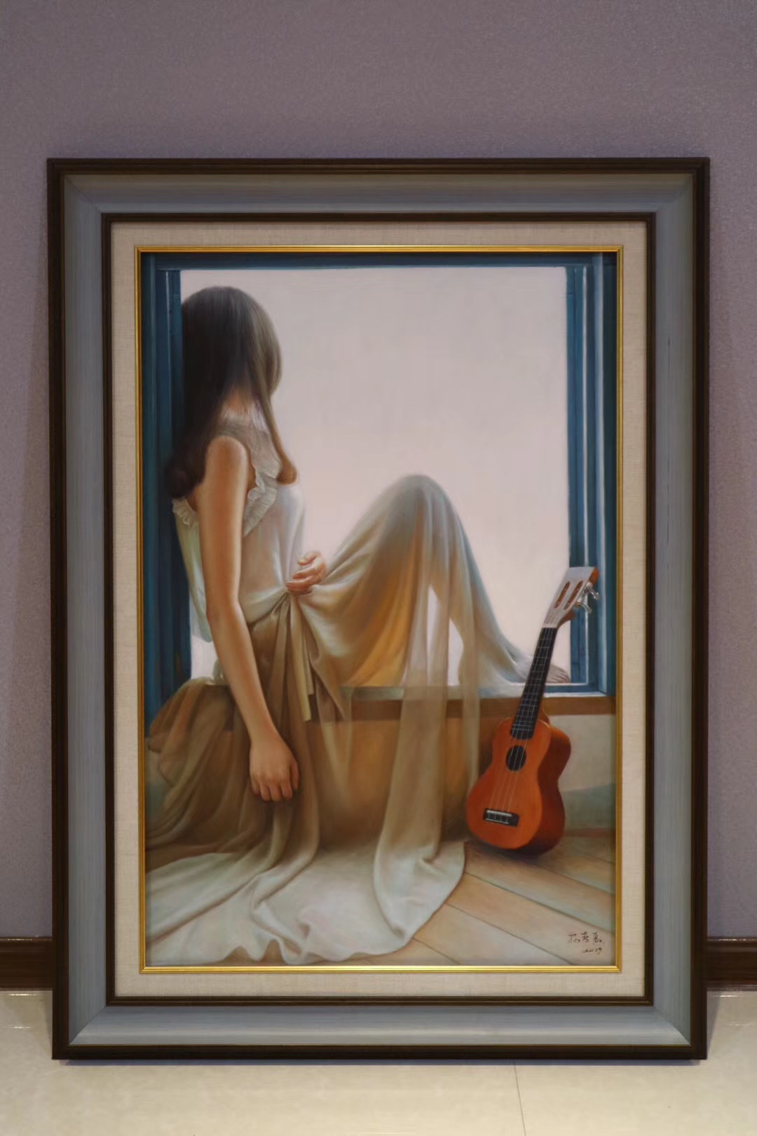 林喜展油画清华美院艺术家13366125584