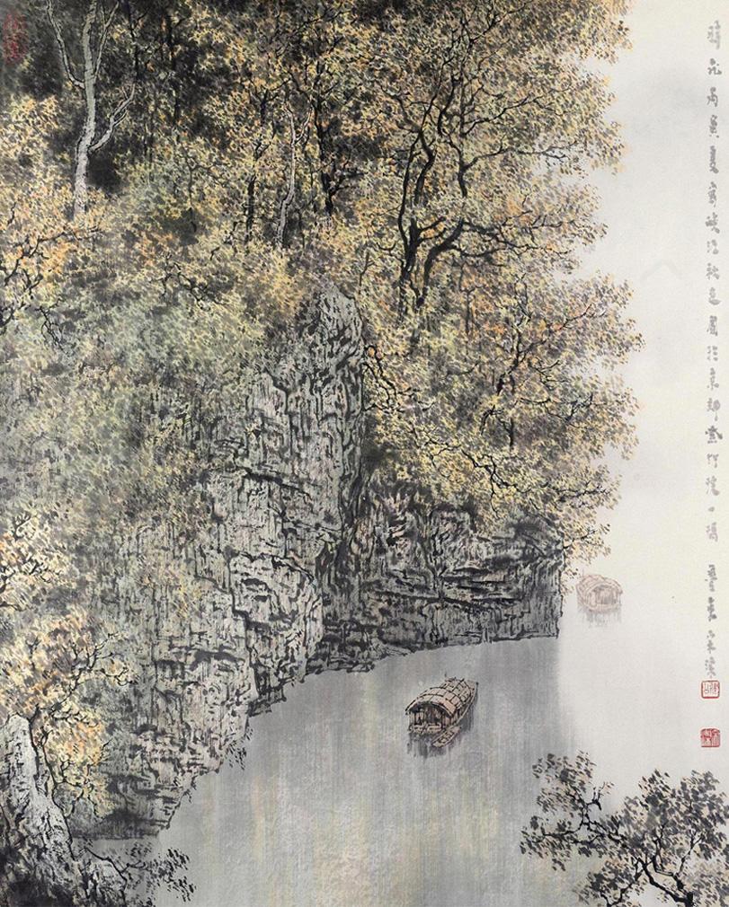 现代画家宋涤的山水画精选作品