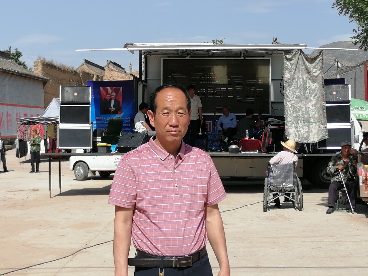 原平市东社镇上社村2019四月二十八古庙会红红火火部分剪影