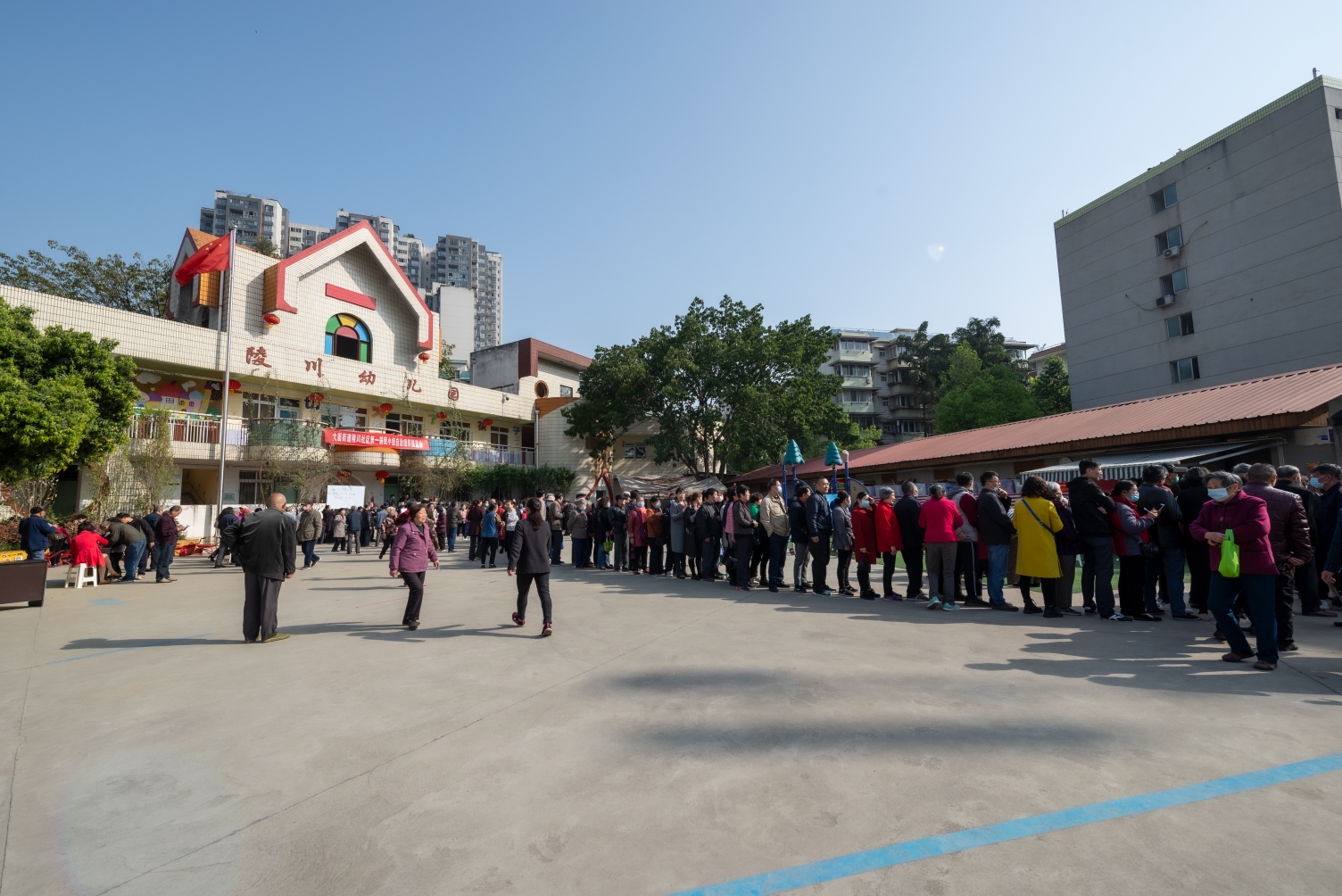 大面街道陵川社区居民小组自治组织选举会