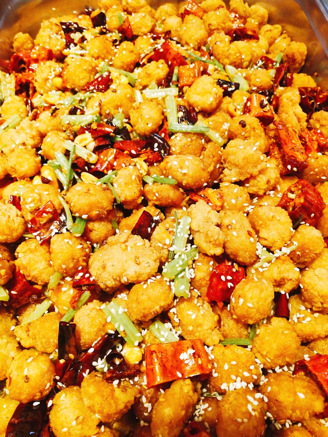 香辣鸡米花 制作人:张新泽