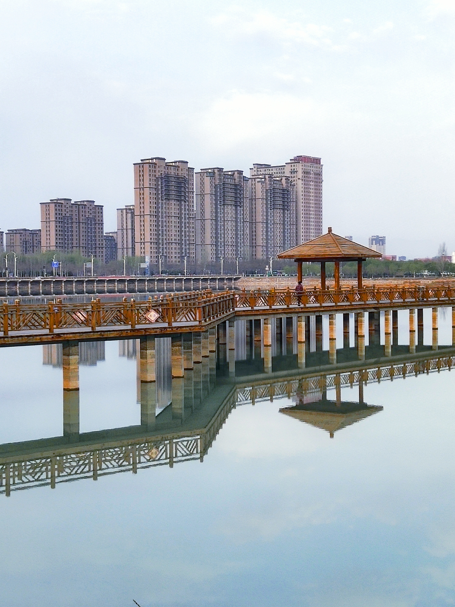 银川市金风区宝湖公园摄影.