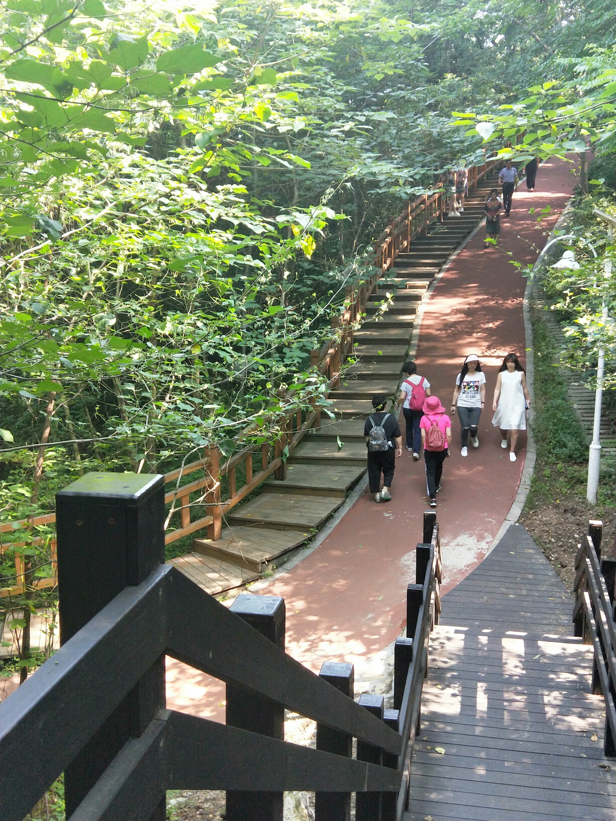 岘山公园游览图图片