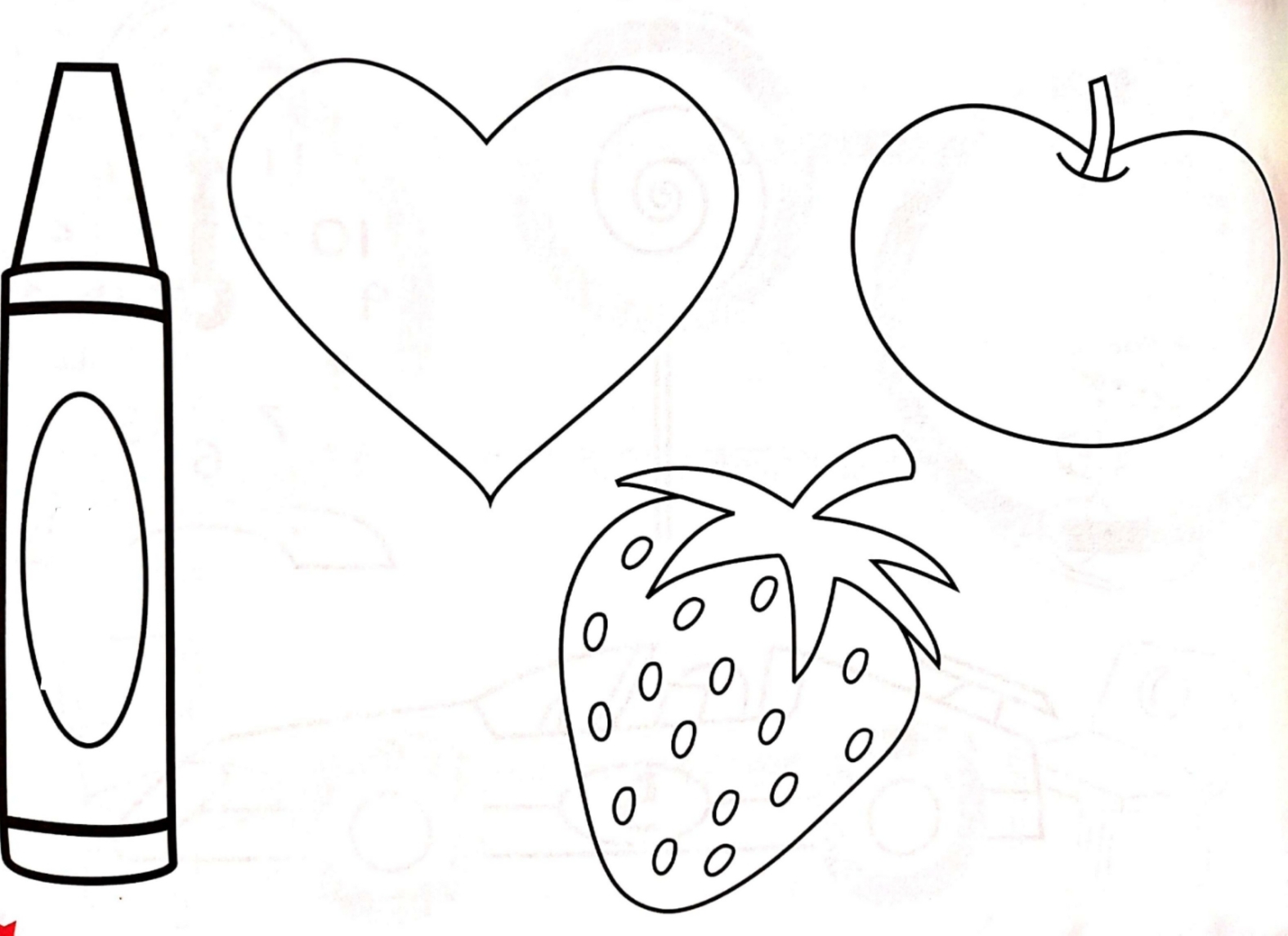 托小班 第四周 第一节 book crayon