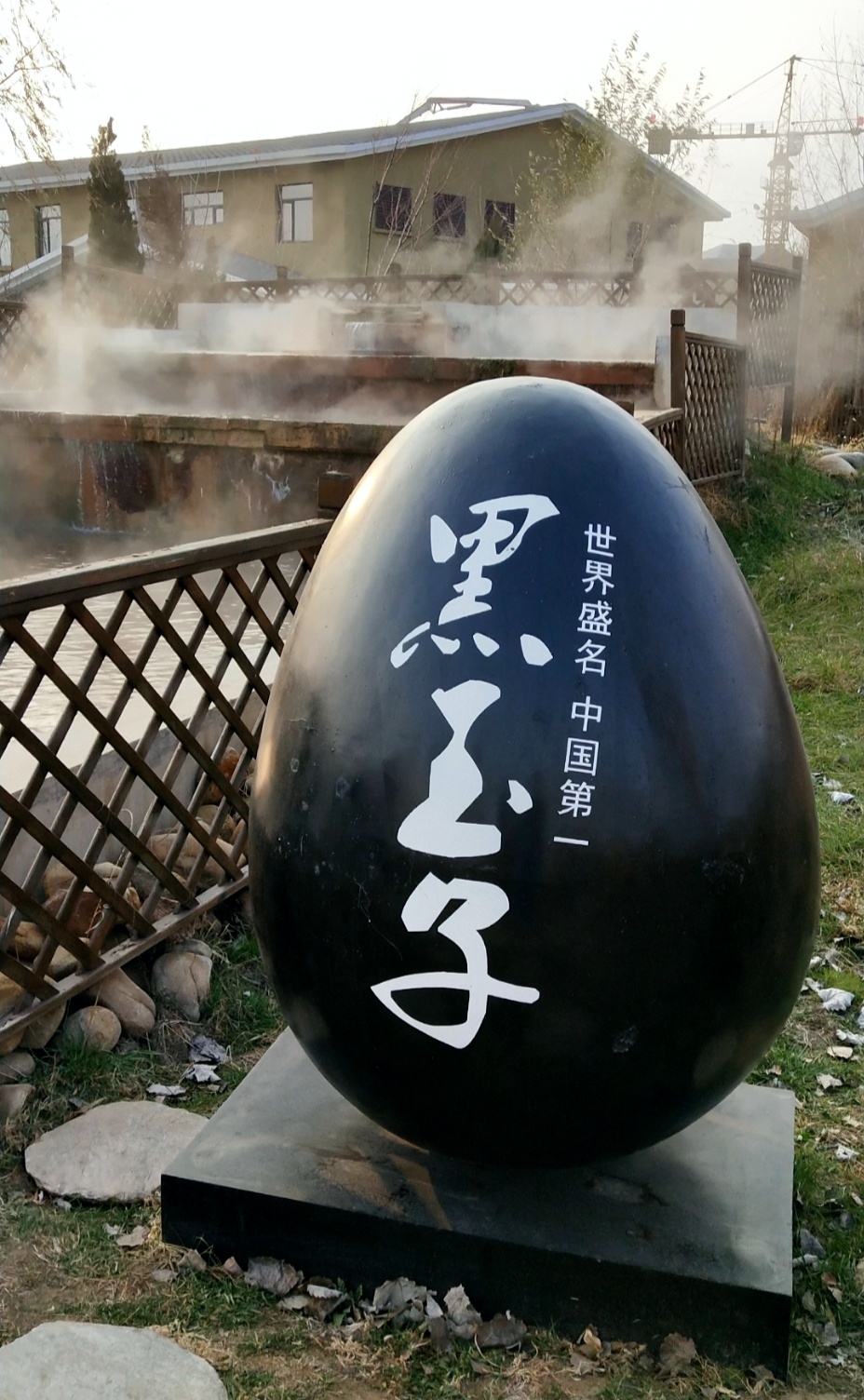 北汤温泉的黑玉子