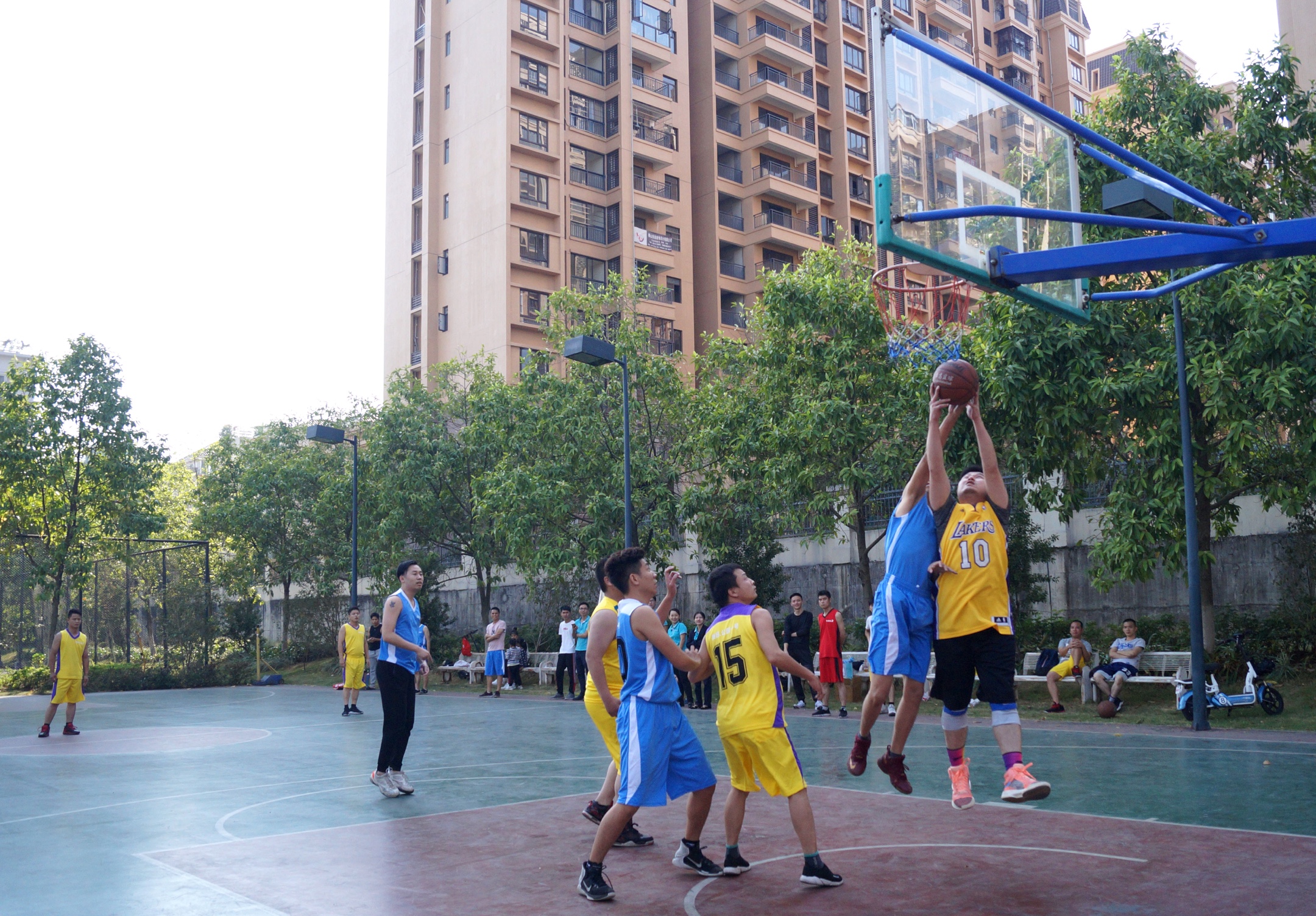 悦动奥园激情共逐2019年第一届奥悦杯社区篮球赛圆满结束