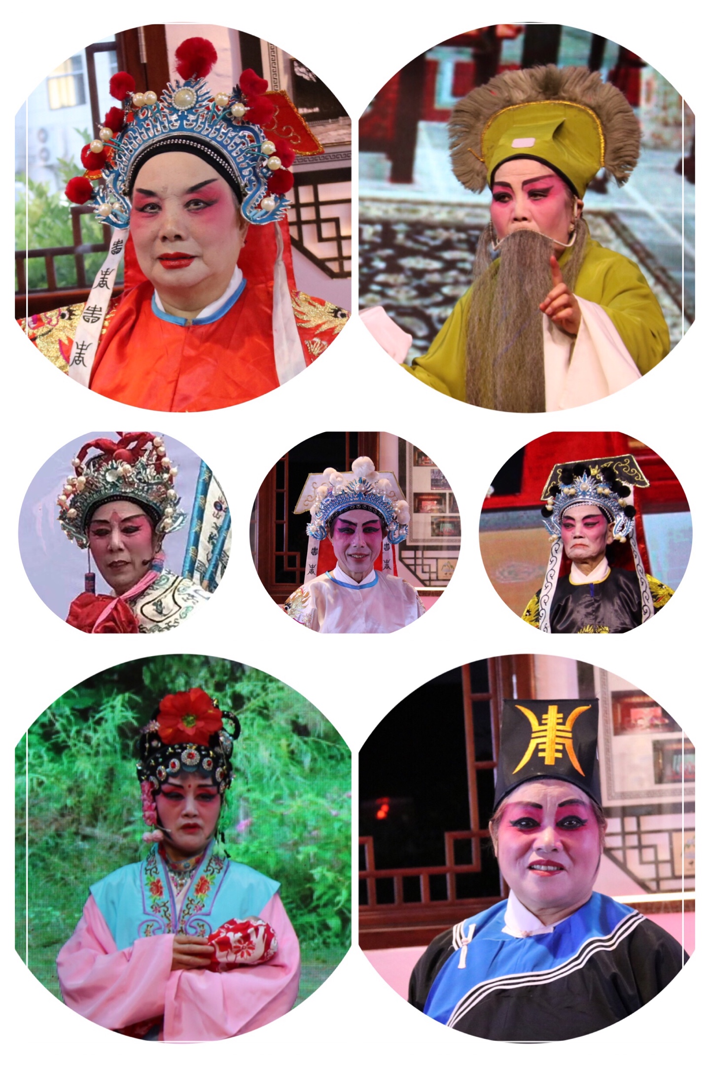 花头台开场           主持人郑启华讲话