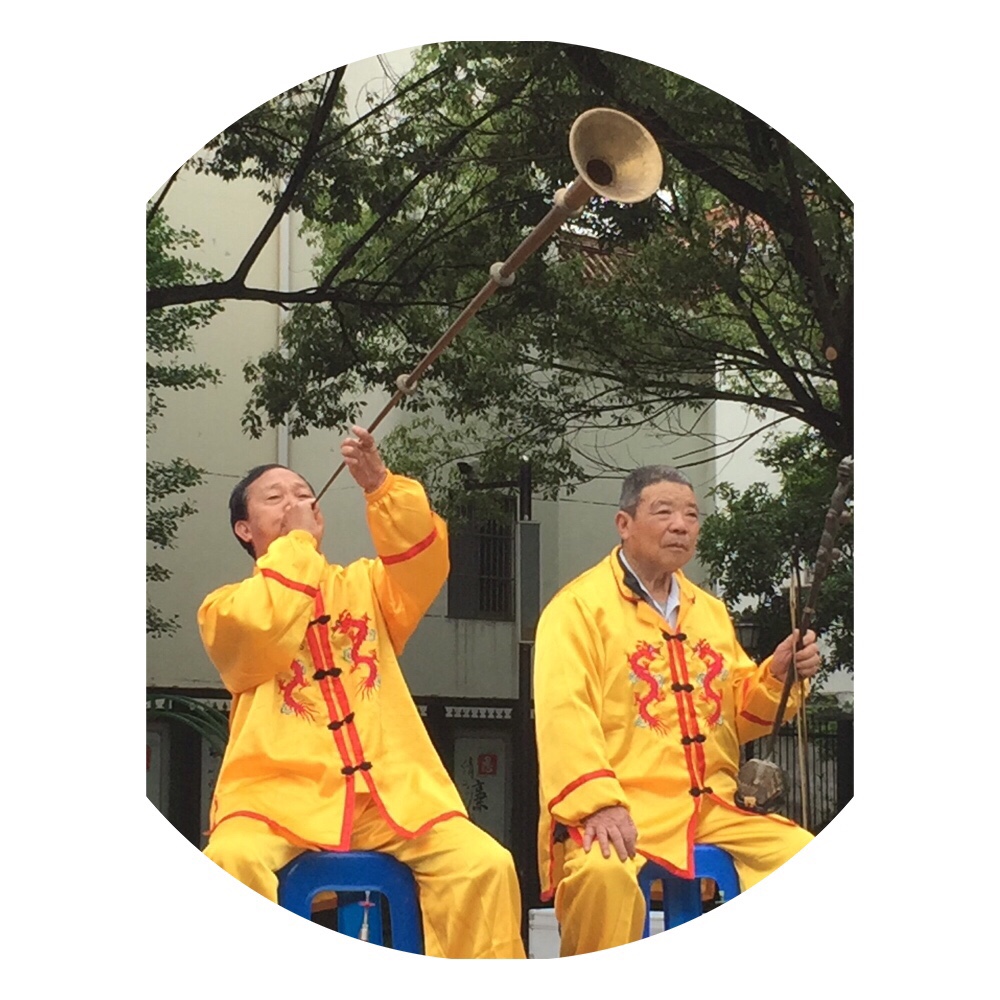 春晖婺剧演唱团演奏《花头台》开场